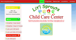 Desktop Screenshot of litl-sprouts.com
